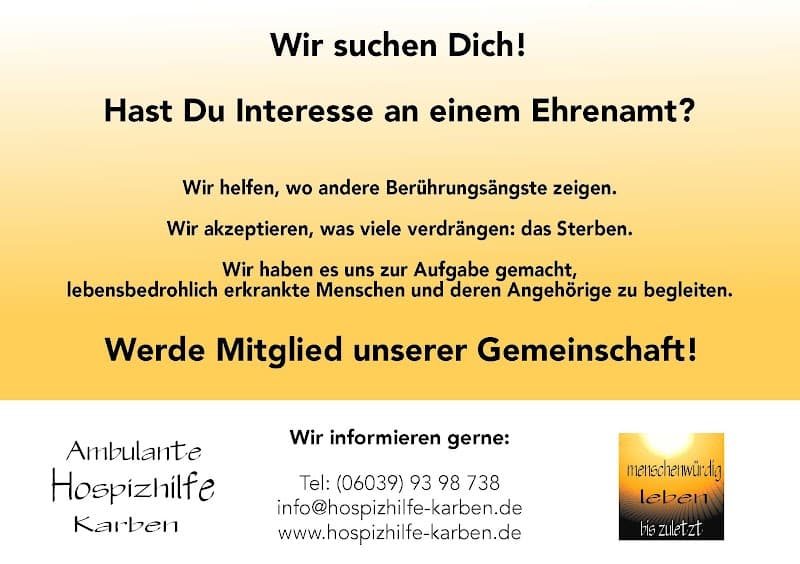 Ambulante Hospizhilfe Karben - IGSL-Hospiz e.V.