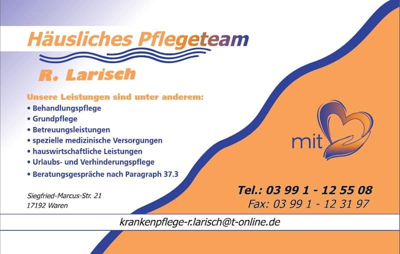 Häusliches Pflegeteam R. Larisch GmbH